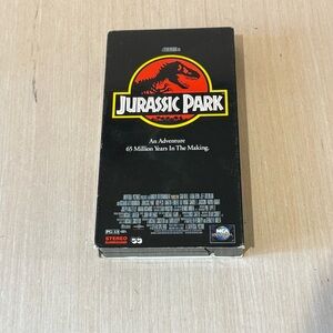 Jurassic Park A Steven Spielberg Film VHS Tape 1993 Preowned Good Condition Read